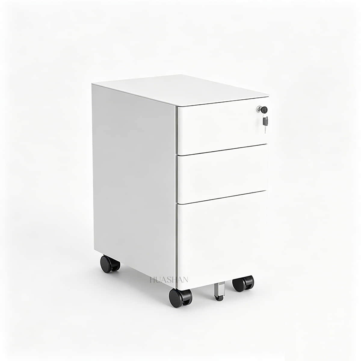 MP-RC03 Curved Front Steel Mobile Pedestal