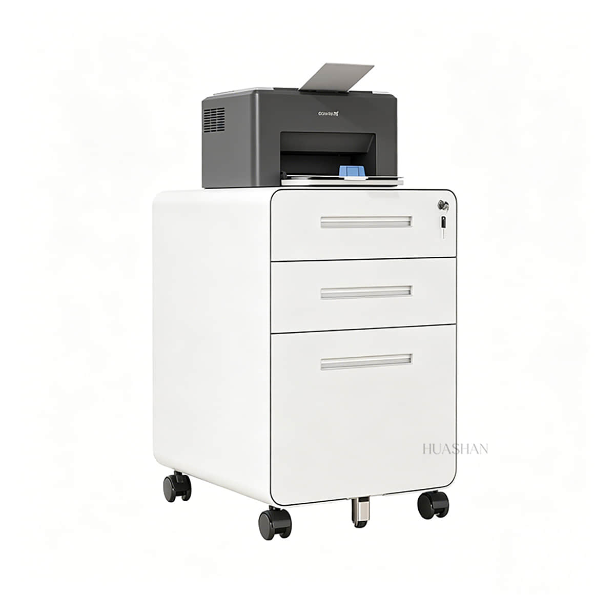 MP-MN03 Narrow-Edge Steel Mobile Pedestal