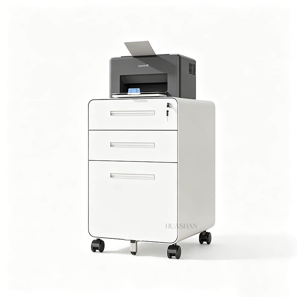 MP-MN03 Narrow-Edge Steel Mobile Pedestal