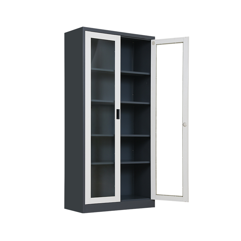 Glass Door Steel File Cabinet