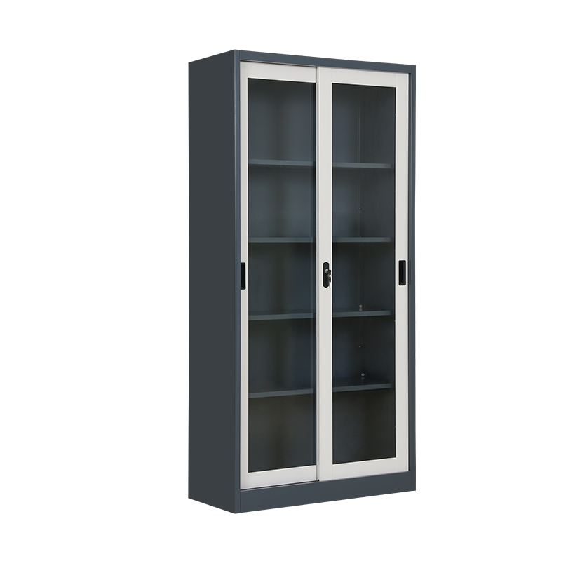 Glass Door Steel File Cabinet