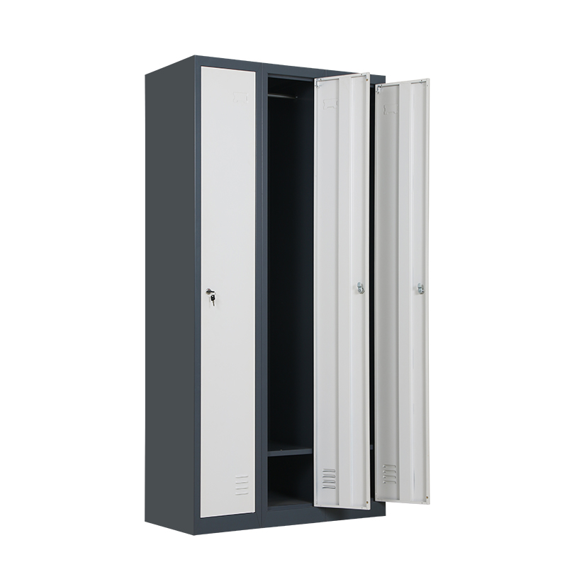 Horizontal Three-Door Locker